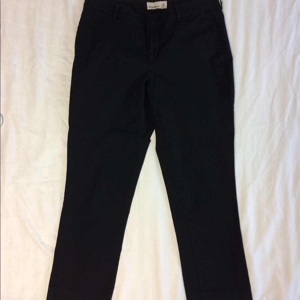 Old Navy Black Capri Pants, Size 8